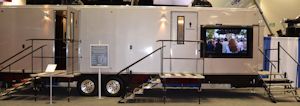 Executive Portable Bathroom Trailers